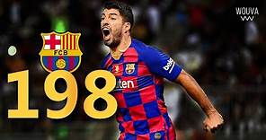 Luis Suarez - ALL 198 Goals for Barcelona