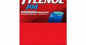Tylenol PM Extra Strength Nighttime Pain Reliever Sleep Aid Caplets with Acetaminophen & Diphenhydramine HCl, Relief for Nighttime Aches & Pains, Travel Size, 50 Packs of 2 Caplets