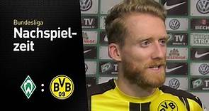 André Schürrle im Interview | Werder Bremen - Borussia Dortmund 1:2