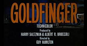 Goldfinger | Theatrical Trailer | 1964