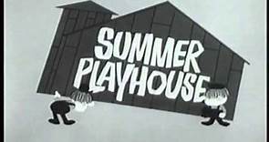 SUMMER PLAYHOUSE CBS summer sitcom pilot series with sponsor