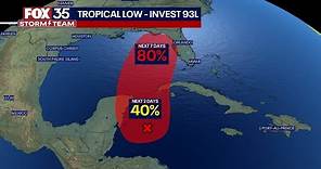 Tracking Invest 93L: Tropical storm or hurricane possible as disturbance heads toward Florida