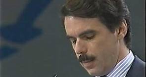 Aznar - Discurso en el Congreso Nacional del Partido Popular (1/2)
