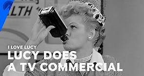I Love Lucy | Lucy's Vitameatavegimen Commercial (S1, E30) | Paramount+