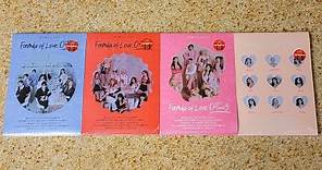 TWICE 3rd Full Album "Formula of Love: O+T=＜3" Unboxing All Versions (Target Exclusive)