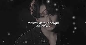 still with you — jungkook || easy lyrics - español.