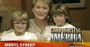 Meryl Streep 1990 Good Morning America