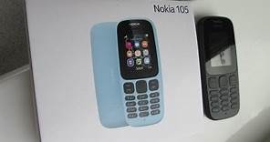 New Nokia 105 2017 Mobile Phone Cell Phone Review, Latest Nokia 2017, Games, Snake, Microsoft.