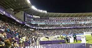 Estadio José Zorrilla in Valladolid, fantastic stadium and atmosphere