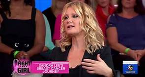 Sandra Lee opens up about her breast cancer journey