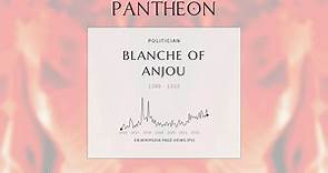 Blanche of Anjou Biography - Queen consort of Aragon
