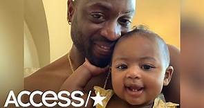 Dwyane Wade Catches Daughter Kaavia Making Epic Kitchen Mess And Her Reaction Is Priceless