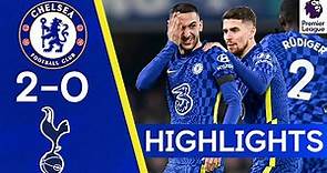 Chelsea 2-0 Spurs | Ziyech Pearler & Thiago Silva Header Give Blues Win! | Premier League Highlights