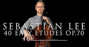 Sebastian Lee, Etude No 36 from 40 Easy Etudes for Cello, Op.70