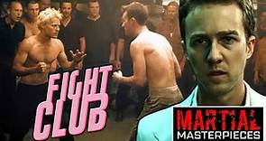 Fight Club (1999) | Edward Norton vs. Jared Leto | FULL FIGHT SCENE | 1080p HD