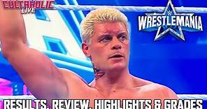 WWE WrestleMania 38 Night 1 Live Review, Highlights, Results & Grades!