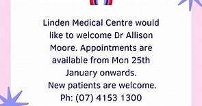 Please welcome Dr Allison Moore