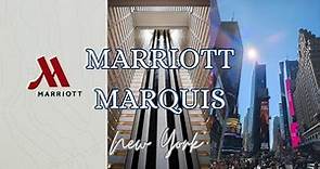 Exploring the Luxurious Marriott Marquis in New York City Room Stay!