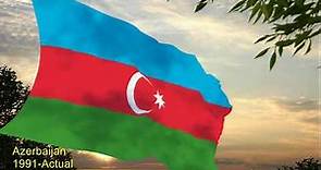 Banderas históricas de Azerbaijan