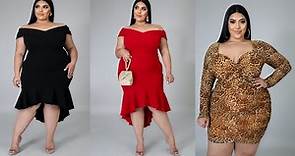 12 vestidos para gorditas elegantes | Moda 2020 en ropa para gorditas