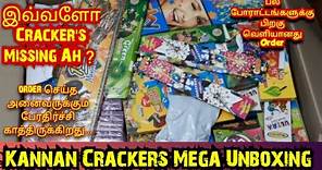 Kannan Crackers Mega Unboxing 2023 | Sivakasi Crackers