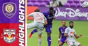 Orlando City SC vs. New York Red Bulls | October 3, 2020 | MLS Highlights