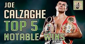 Joe Calzaghe - Top 5 Notable Wins