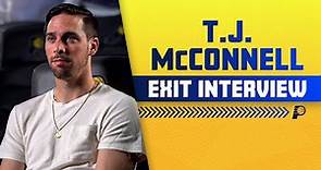 T.J. McConnell 2022-23 Exit Interview | Indiana Pacers