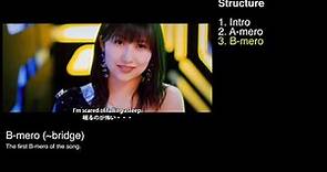 The structure of a J-Pop song