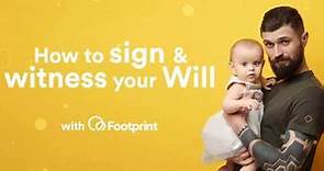 How to sign and witness your Will