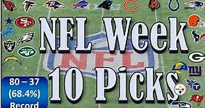 NFL Week 10 Picks: Score predictions For Each Game in Week 10