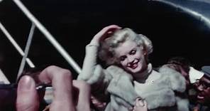Very Rare Colour footage Of Marilyn Monroe - "Some Like It Hot" Promotion Tour 1959 Chicago