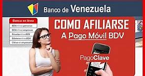 ▷ Cómo ACTIVAR Pago Móvil del BANCO DE VENEZUELA