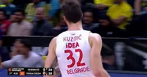 Ognjen Kuzmic Highlights vs Fenerbahce Beko | EuroLeague R7