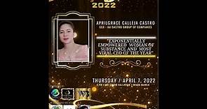 APRIL GRACE CALLEJA CASTRO - THE WOMAN OF SUBSTANCE - VIRAL AWARDS INTERNATIONAL