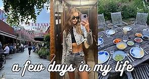 a few days in my life as a model | agency meetings, workout routine, travel plans