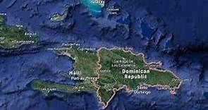 Ubicación geográfica de La Isla Hispaniola / Republica Dominicana