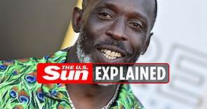 How did Michael K. Williams get the scar on his face?