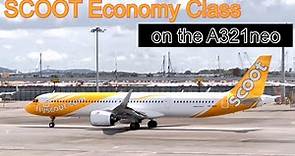 Scoot Economy Class: Scoot A321neo flight to Bangkok