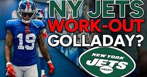 Kenny Golladay WORKS-OUT for New York Jets?!