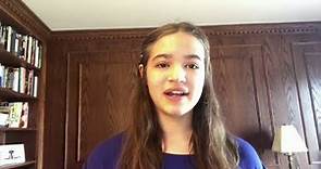 West Bloomfield Middle School Theater Student Talks about Learning to Perform Virtually