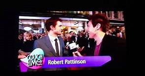 Robert Pattinson in Australia on Couch Time (Channel 11)