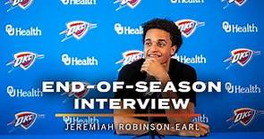 Jeremiah Robinson-Earl | 2022-23 End-of-Season Interview | OKC Thunder