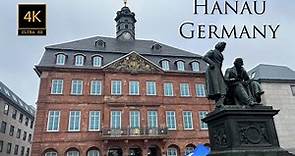 The GRIMM brothers monument | Hanau Germany walk | Hanau travel | Hanau walking tour | city walk 4k