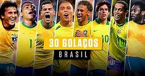 30 GOLAÇOS • SELEÇÃO BRASILEIRA (Sem Copa do Mundo)