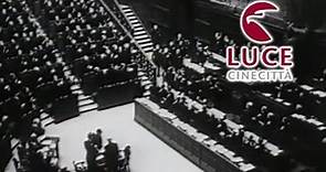 Discorso di Mussolini - Annuale dell'entrata in guerra dell'Italia (1941)