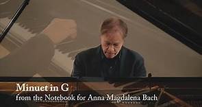 Minuet in G Major and Minuet in G Minor (Pezold) from the Notebook for Anna Magdalena Bach