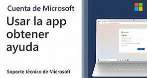 Cómo obtener soporte técnico de Microsoft | App Obtener ayuda