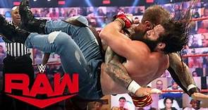Jaxson Ryker vs. Elias – Strap Match: Raw, June 28, 2021