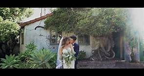Santa Barbara Historical Museum Wedding Teaser Film